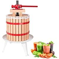 wolketon Fruta Extractor 12L Filtro Prensador de Fruta Prensa de Jugo Exprimidor de Fruta Sidra y Vino Incl. paño de…